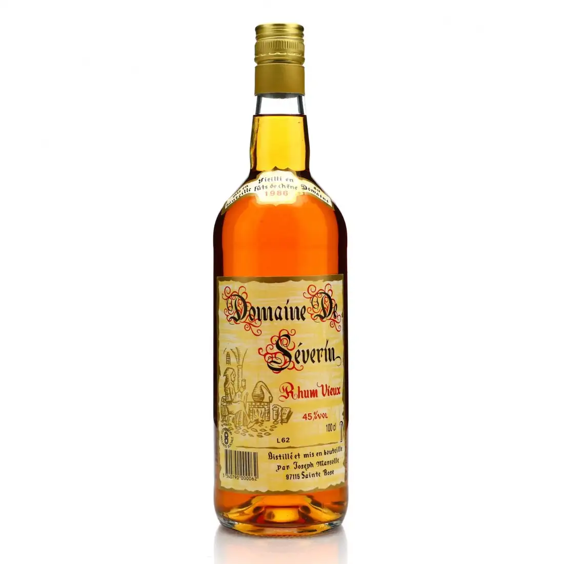 Domaine de Séverin Rhum Vieux 1986