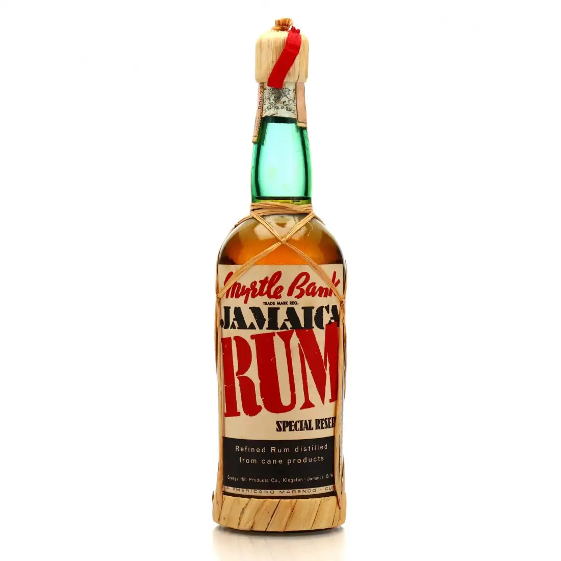 Myrtle Bank Jamaica Rum Special Reserve 1950s