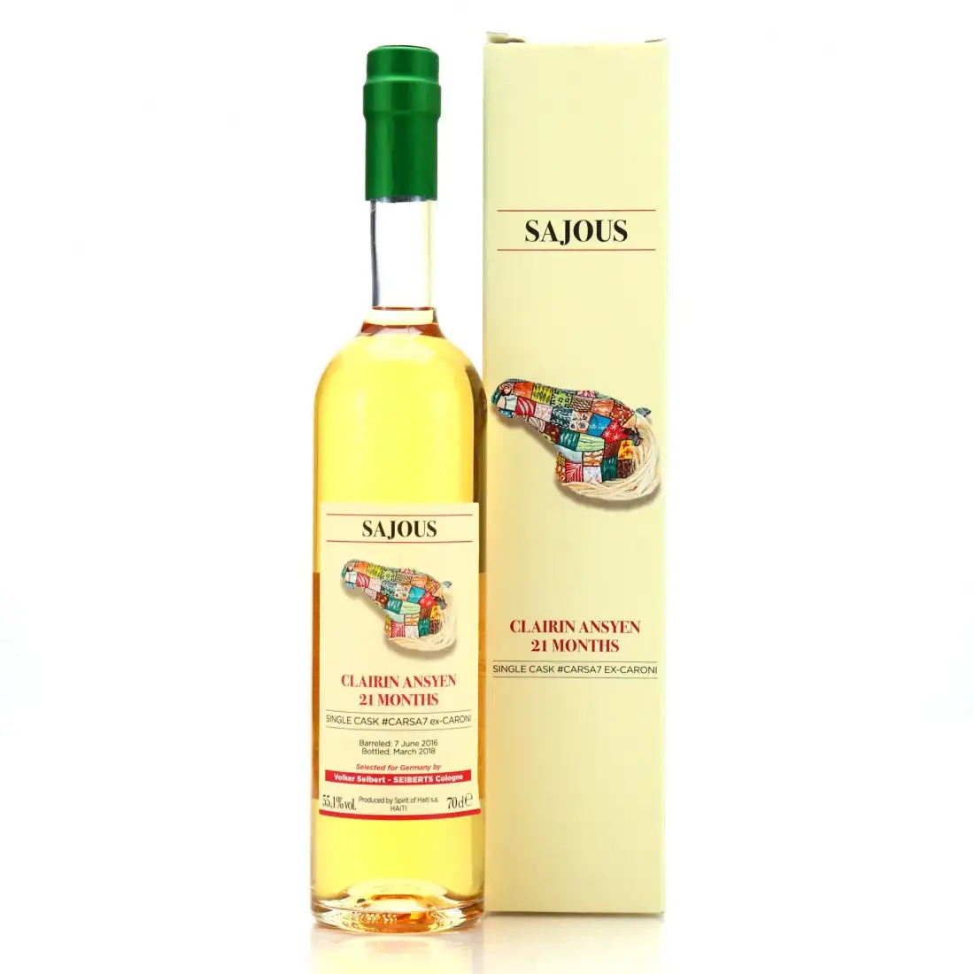 Velier Chelo Clairin Sajous (Volker Seibert-Seiberts Cologne) 2016