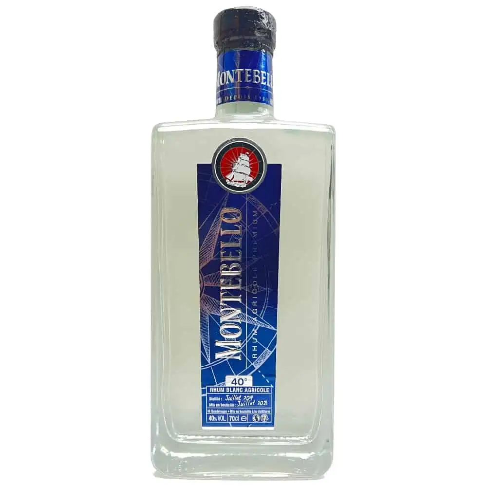 Carrere Montebello Rhum Blanc Agricole Premium 2019