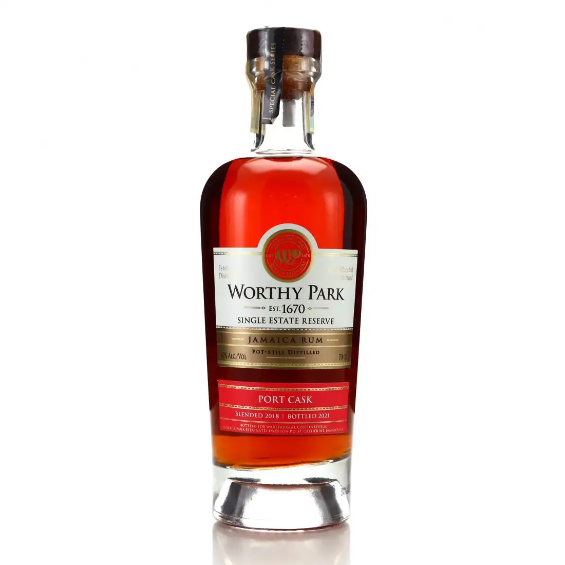 Worthy Park Single Estate Warehouse #1 Exclusive Port Cask Finish WPL 2018