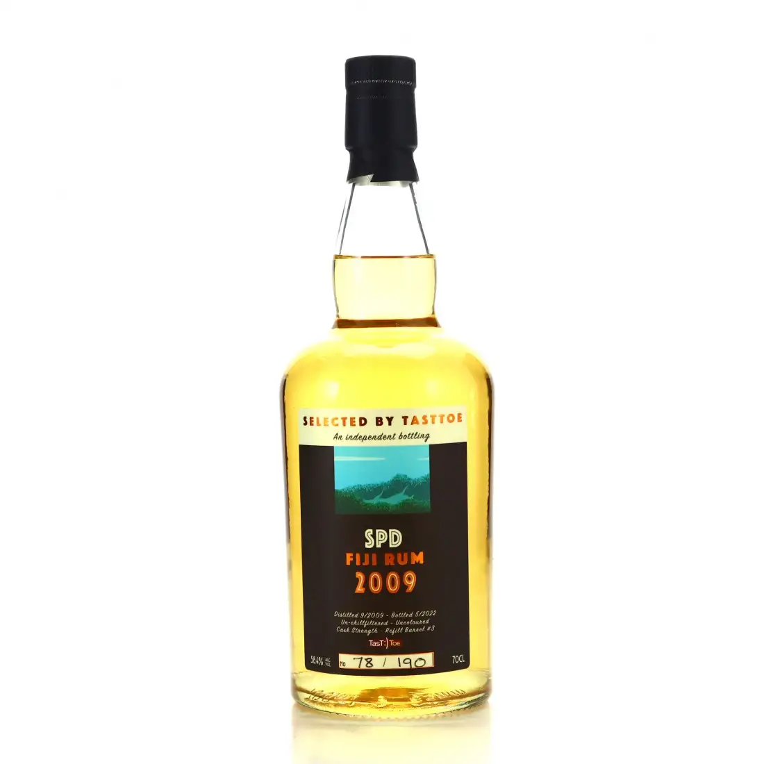 TAST'TOE South Pacific Fiji Rum SPD 2009