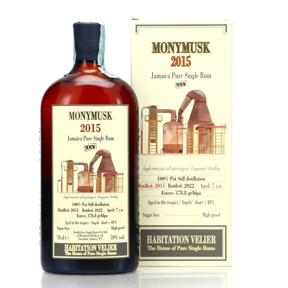 Habitation Velier Monymusk Monymusk Jamaica Single Rum MMW 2015