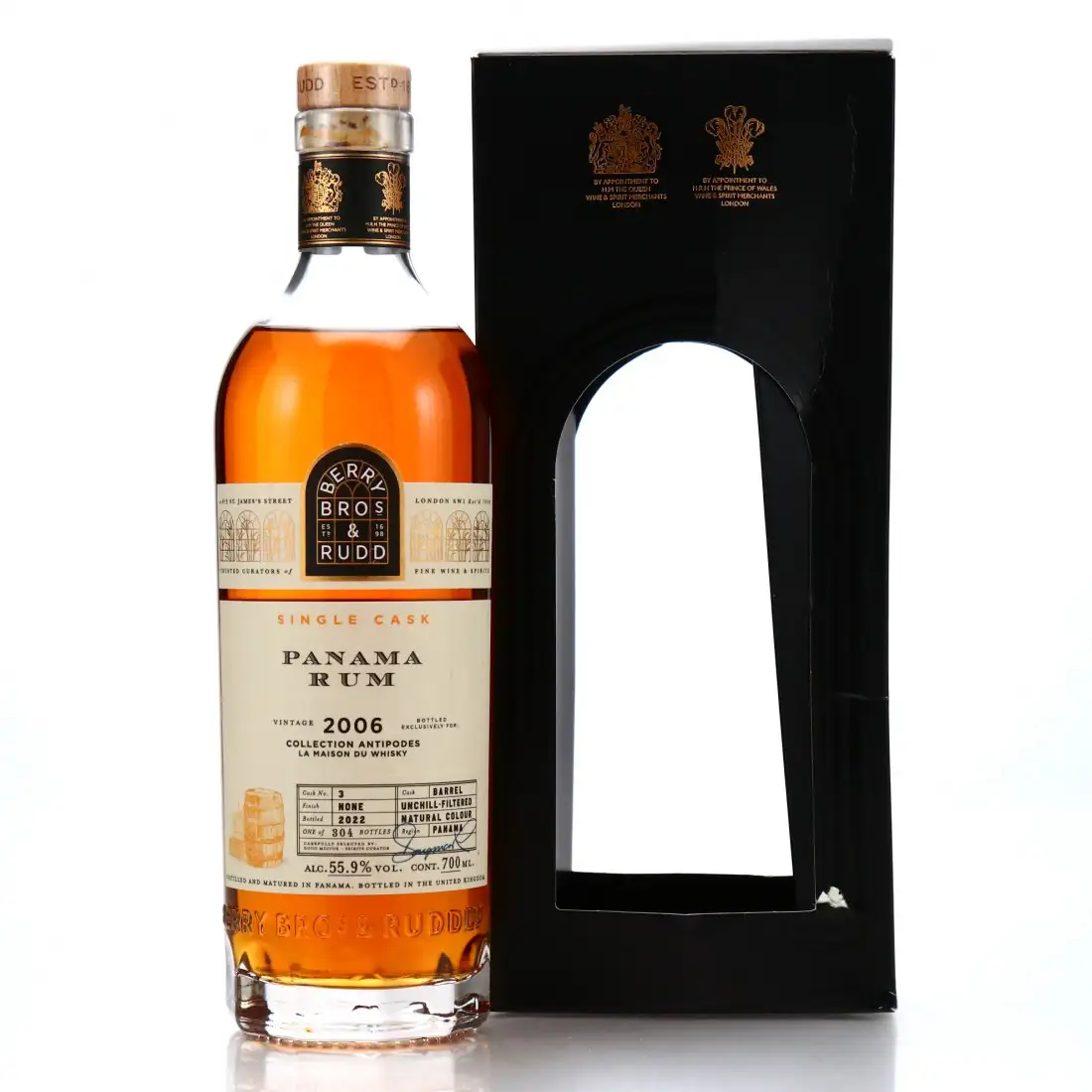 Berry Bros & Rudd Panama Rum 2006
