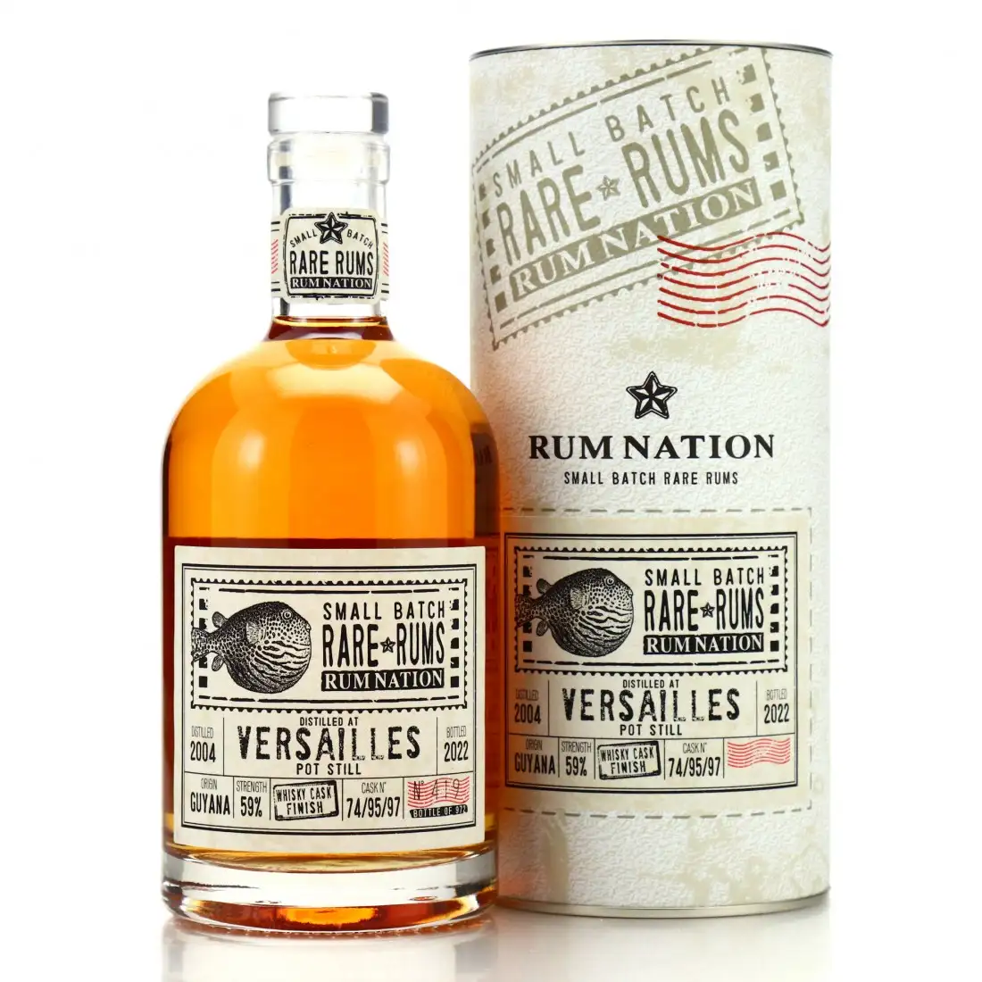 Rum Nation Versailles Small Batch Rare Rums 2004
