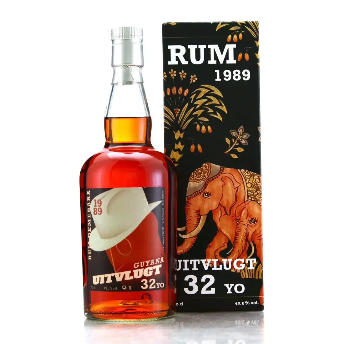 Corman Collins Uitvlugt Rum Demerara 1989