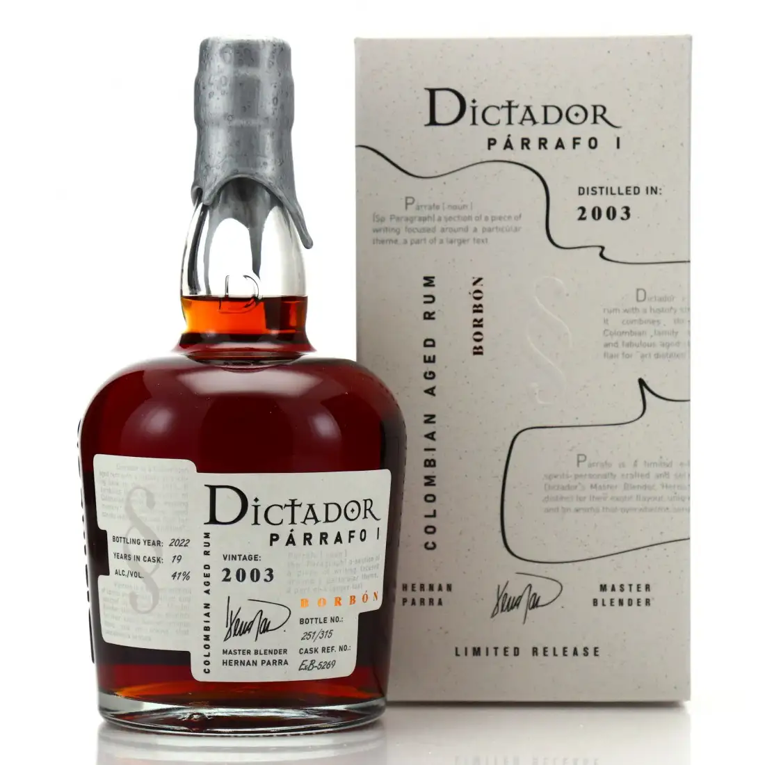 Dictador Párrafo I Borbón 2003