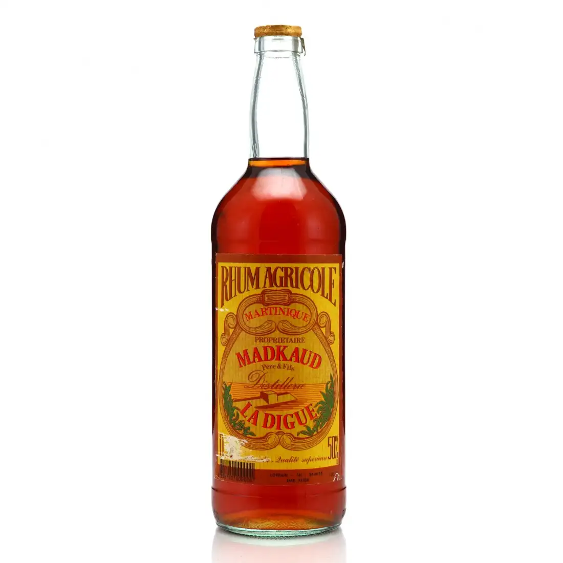 Héritiers Madkaud Saint James Rhum Agricole La Digue 1980s