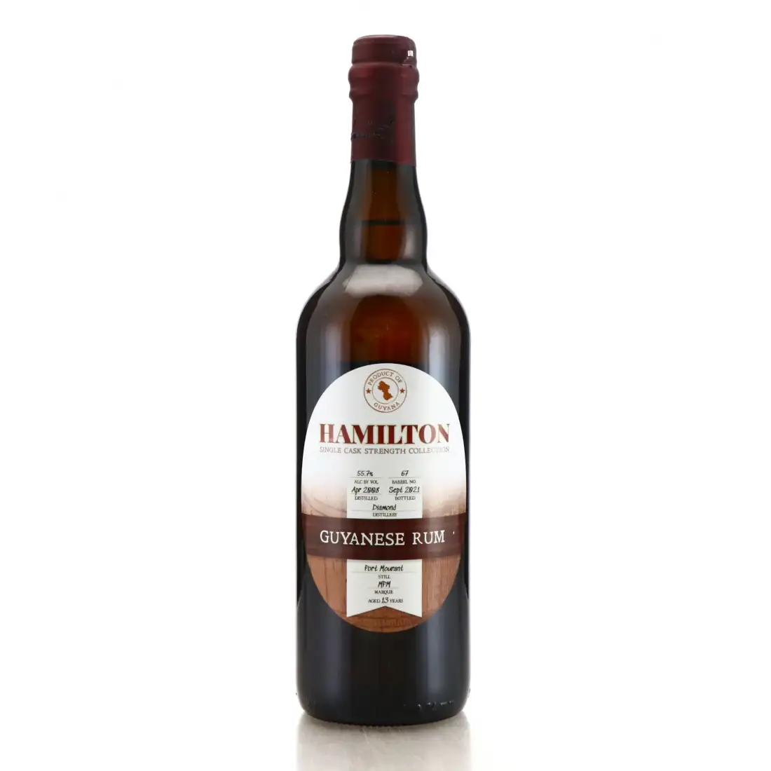 Hamilton Port Mourant Guyanese Rum MPM 2008