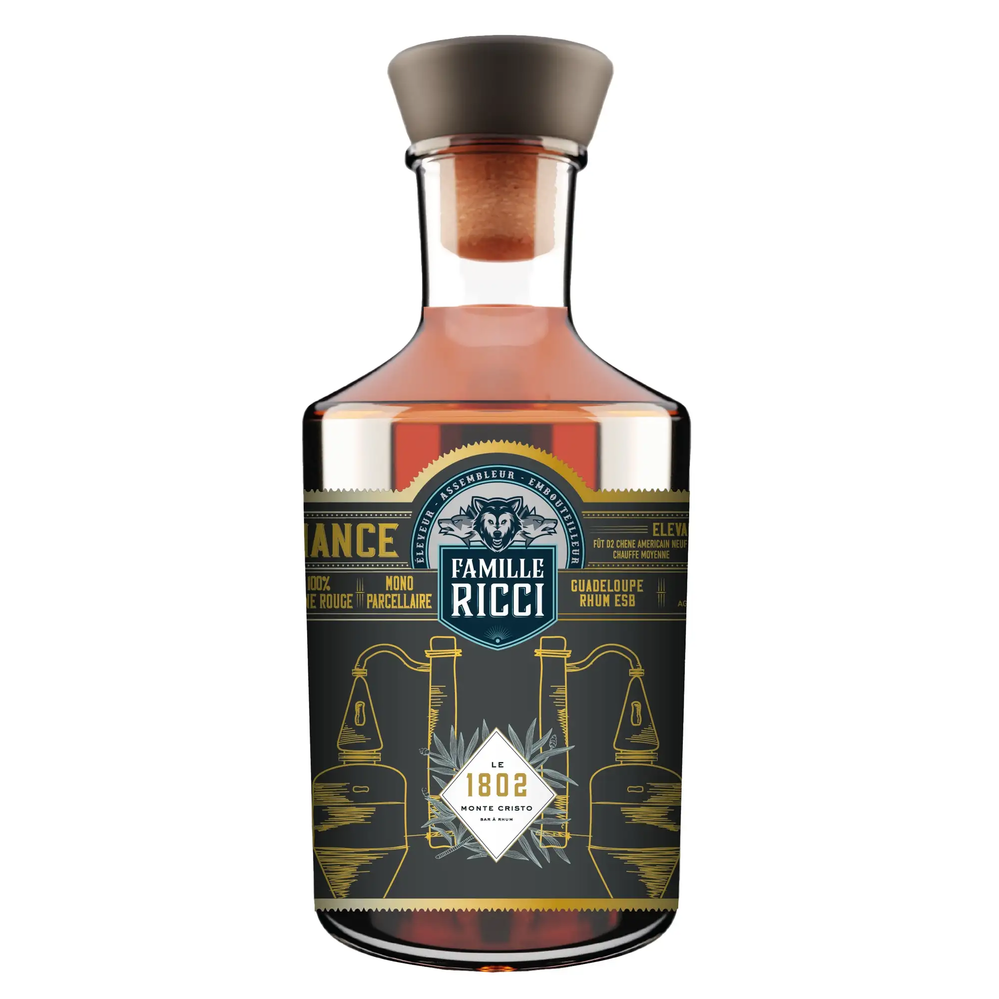 Famille Ricci Papa Rouyo Édition limitée Bar 1802