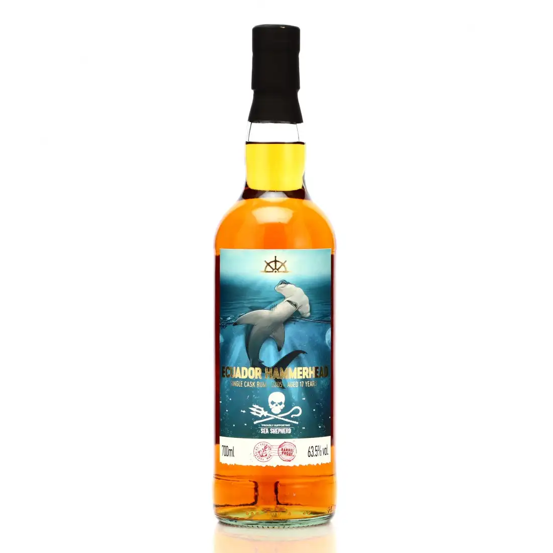 Romero & Sons Flensburg Rum Company Ecuador Hammerhead - Sea Shepherd 2005