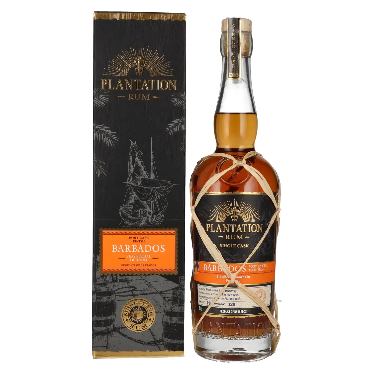 Plantation Barbados Single Cask VSOR 2022 2016