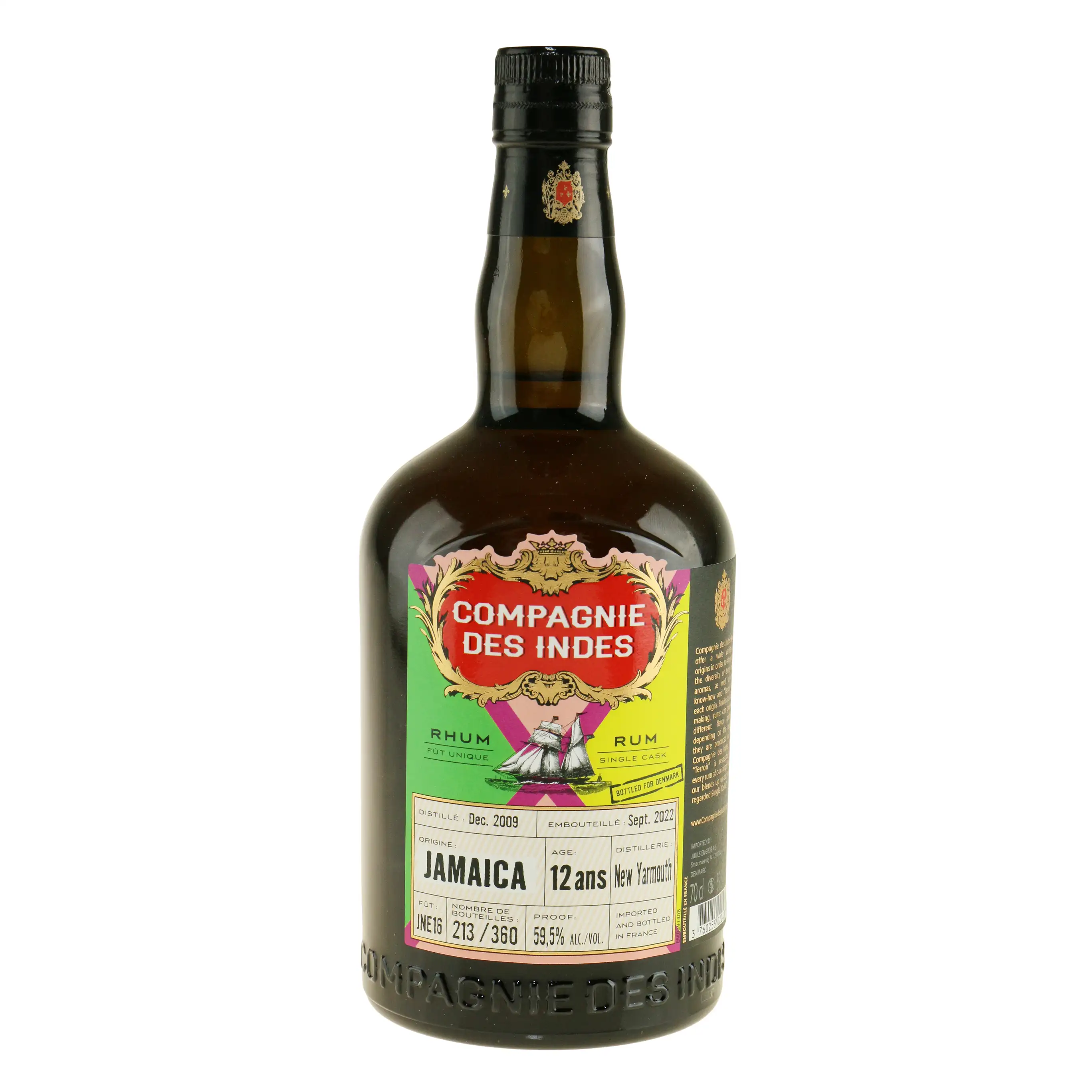 CDI New Yarmouth Jamaica (Bottled for Denmark) 2009