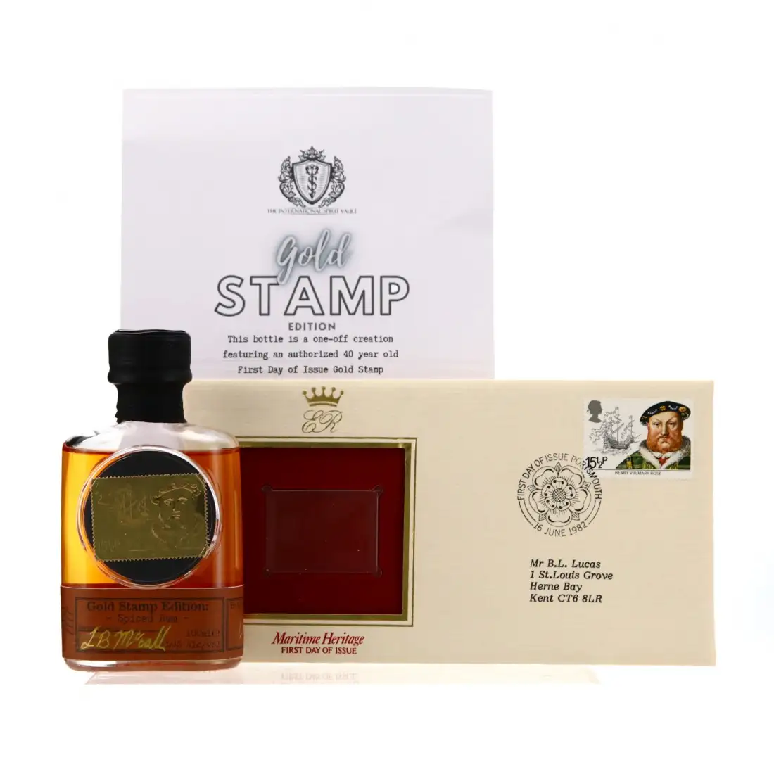 International Spirit Vault Gold Stamp Edition (Henry VIII Mary Rose)