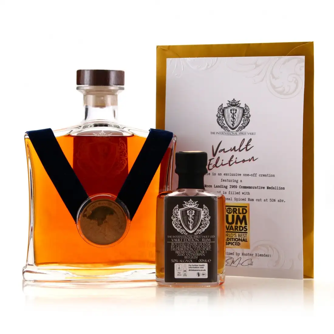 International Spirit Vault Vault Edition Spiced Rum Decanter (First Manned Moon Landing)