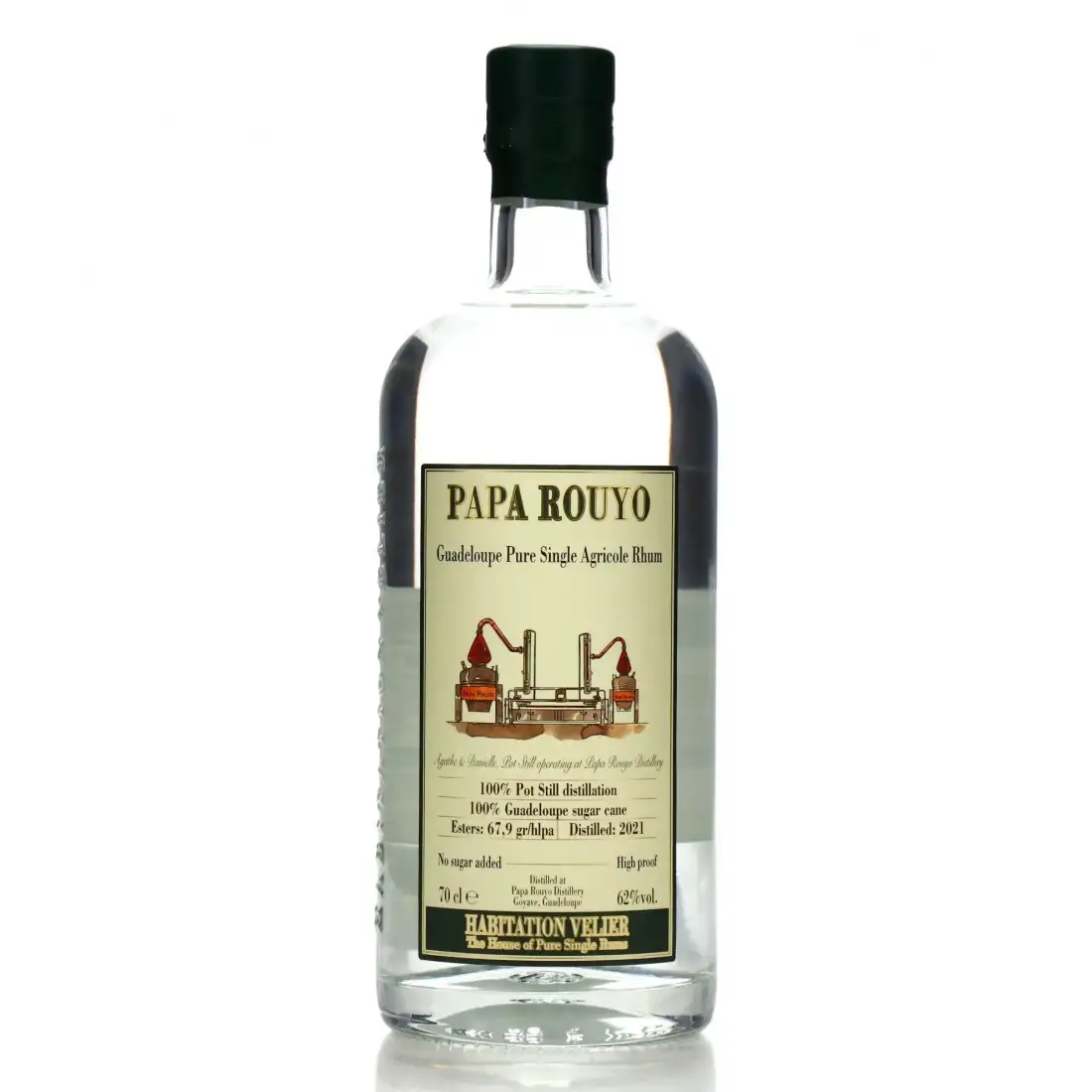 Habitation Velier Papa Rouyo Guadeloupe Pure Single Agricole Rum 2021