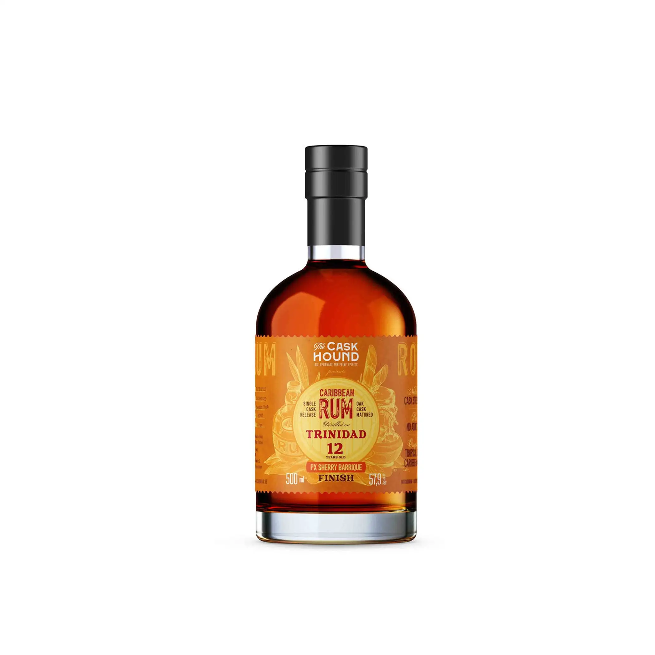 The Cask Hound T.D.L Caribbean Rum Single Cask Release 2010