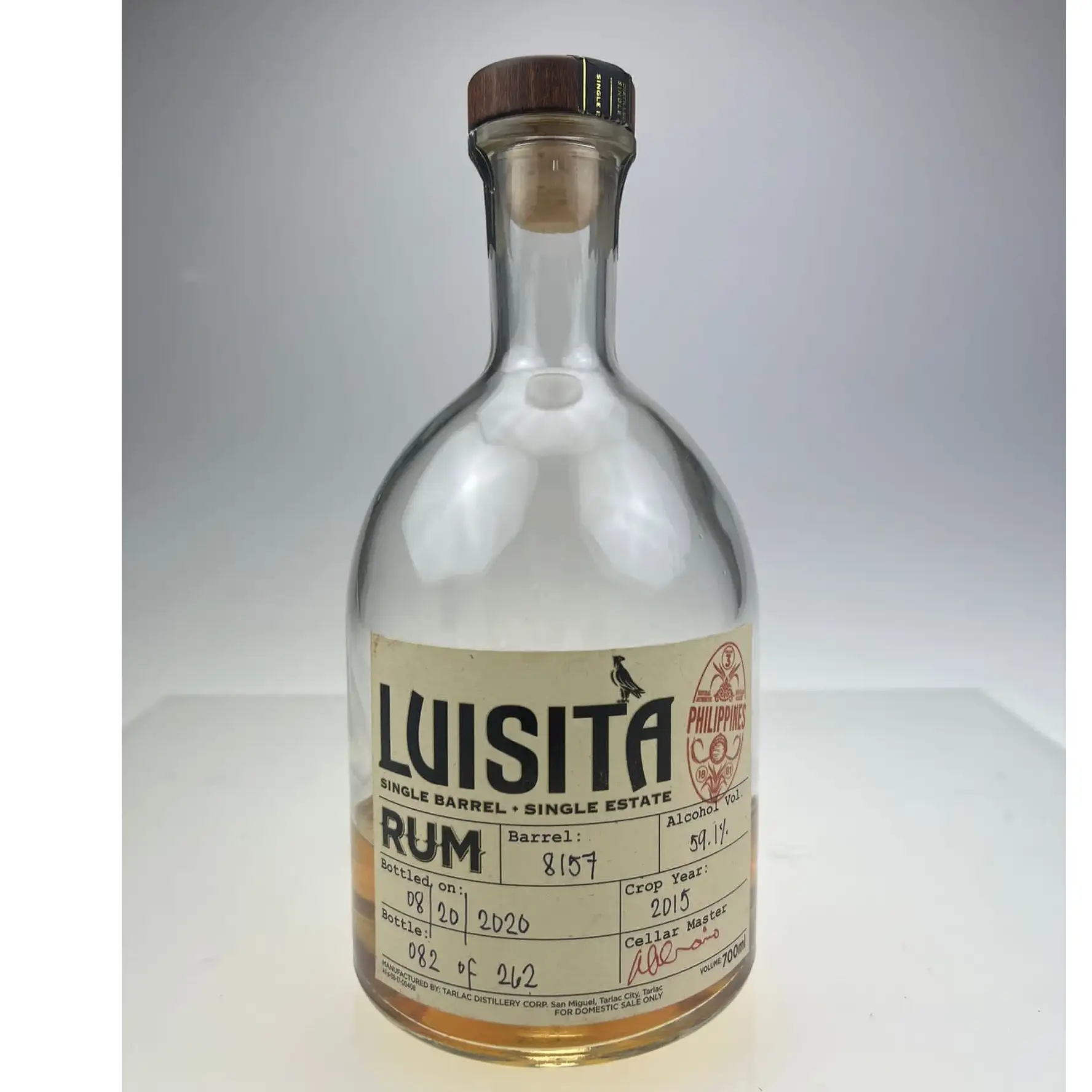 Tarlac Distillery Corp. Luisita 2015