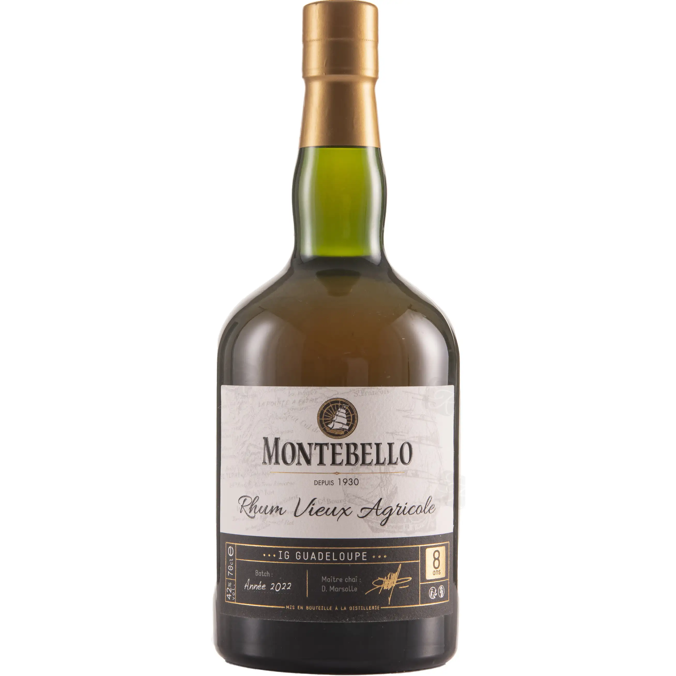 Carrere Montebello Rhum Vieux Agricole (Batch Année 2022) 2014
