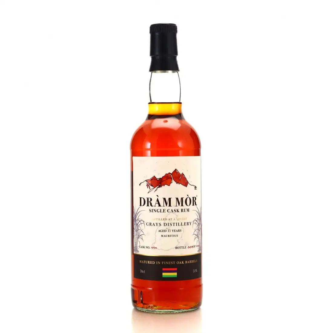 Dràm Mòr Grays Single Cask Rum 2010