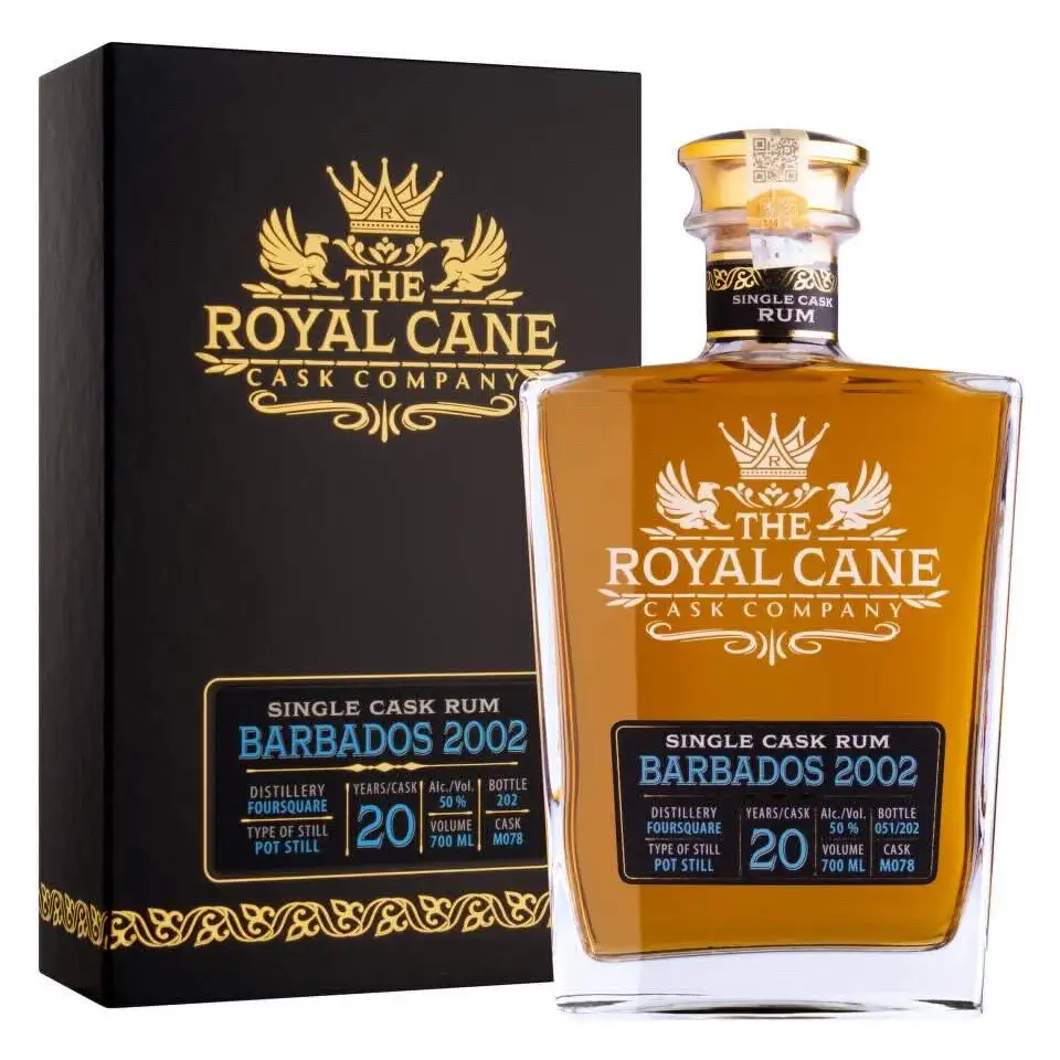 Infinity Spirits Foursquare The Royal Cane Cask Company Single Cask Rum 2002