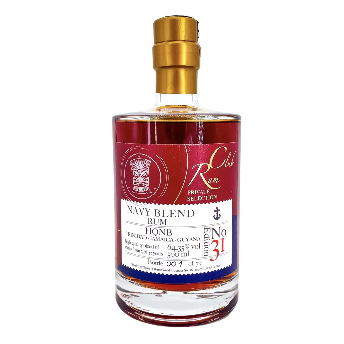 Rumclub Private Selection Ed. 31 (Navy Blend Rum HQNB)