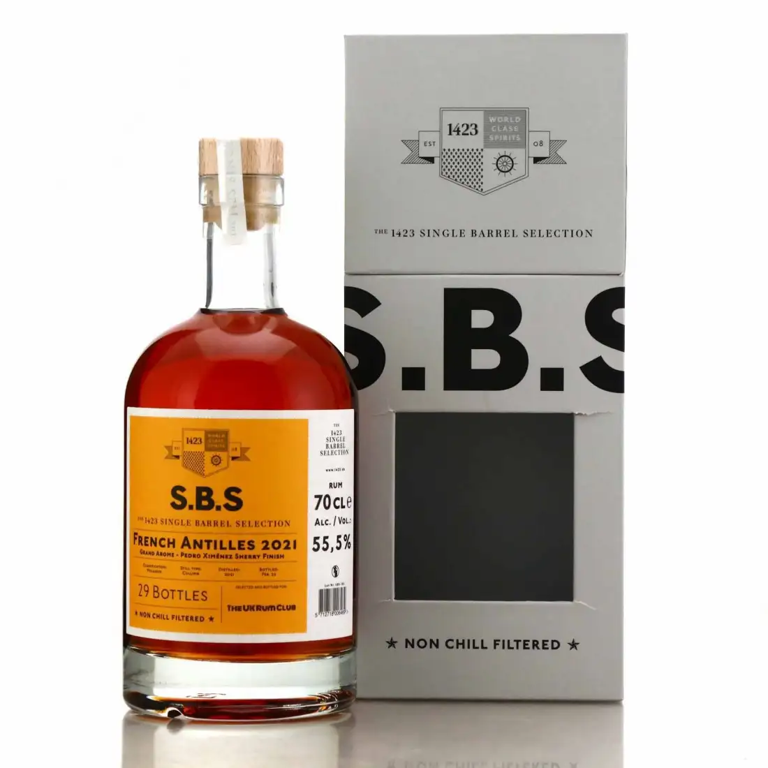 Le Galion S.B.S French Antilles (UK Rum Club) Grand Arôme 2021