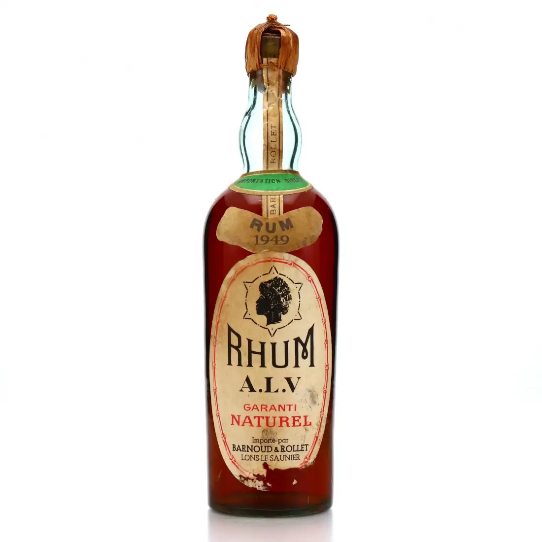 Bernoud & Rollet Rhum A.L.V Garanti Naturel 1949