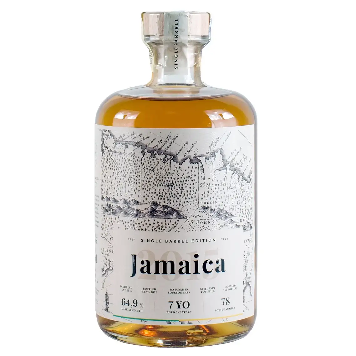 1667 Rare Rums Company Worthy Park Jamaica 2015