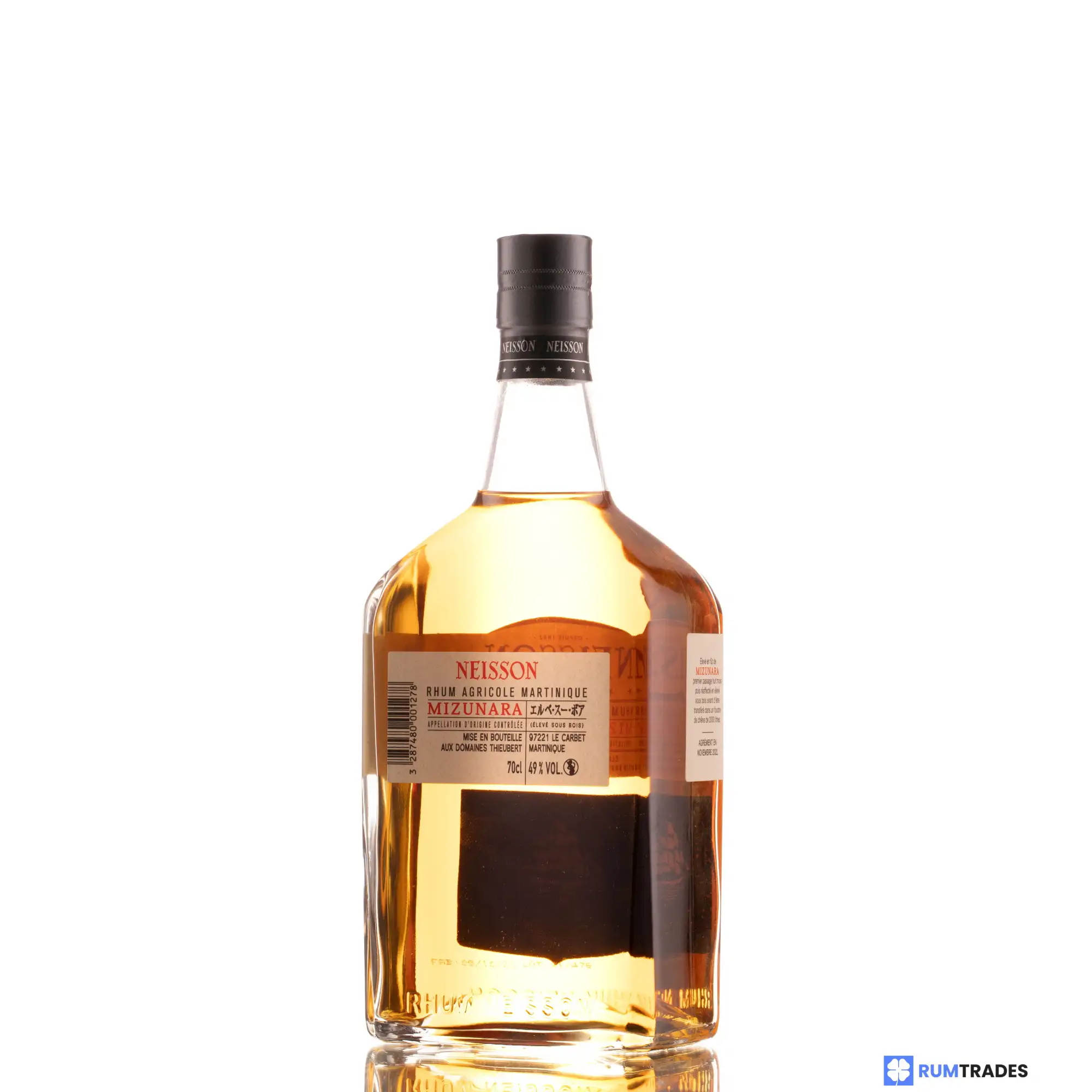 Neisson MIZUNARA (90 Anniversaire) 70cl bottle — view 3