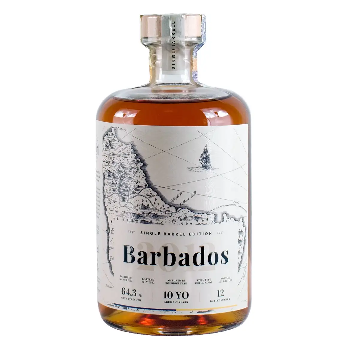 1667 Rare Rums Company Foursquare Barbados 2012