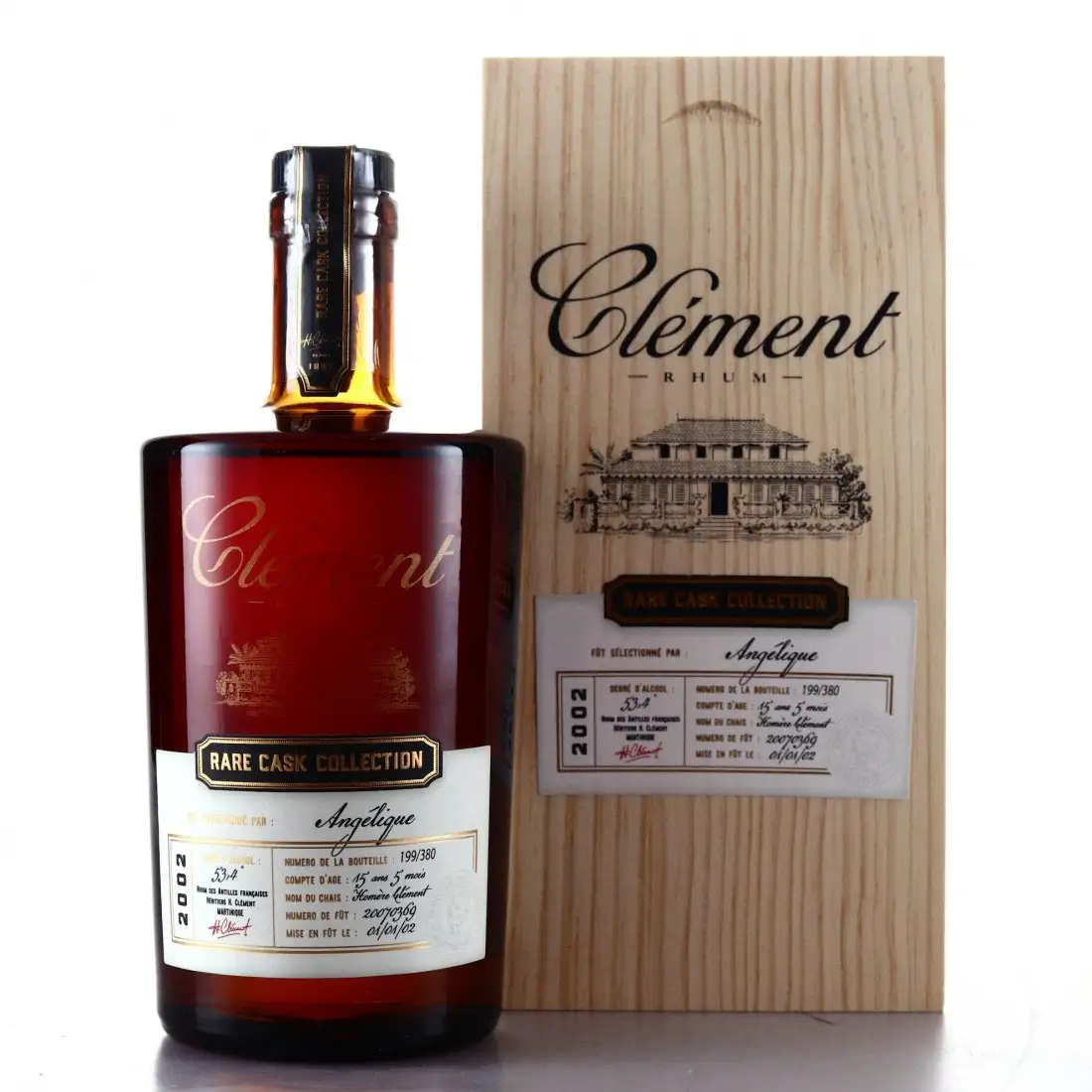 Clément Rare Cask Collection Angelique 2002
