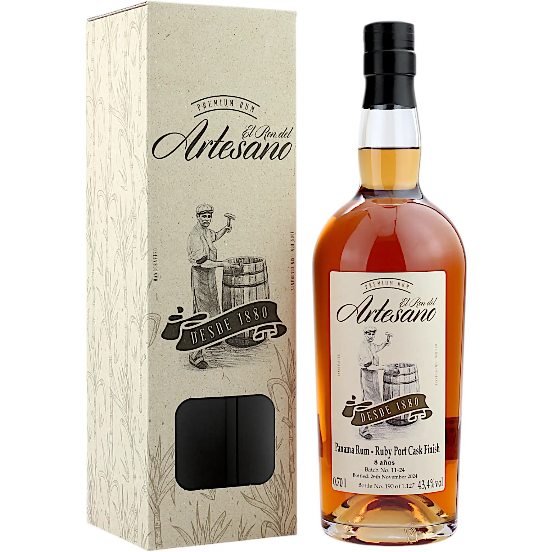 El Ron del Artesano Ruby Port Cask Finish