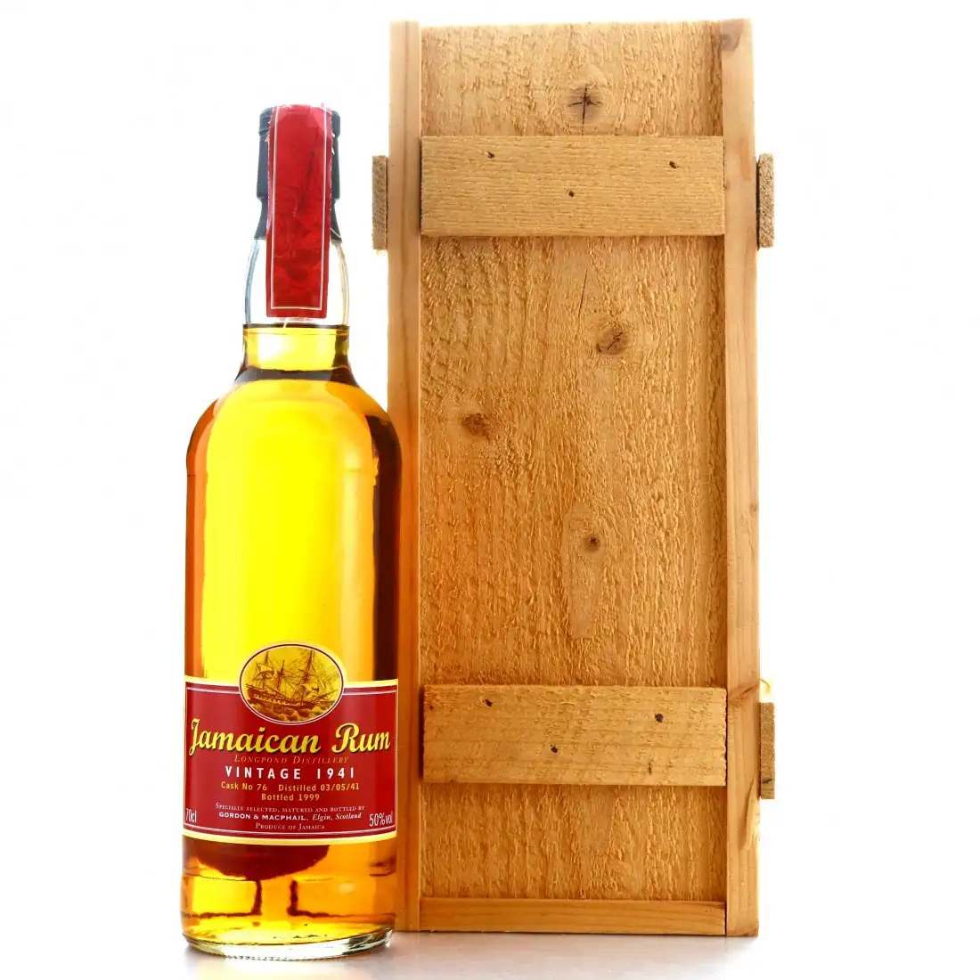 Gordon & MacPhail Long Pond Jamaica Rum 1941