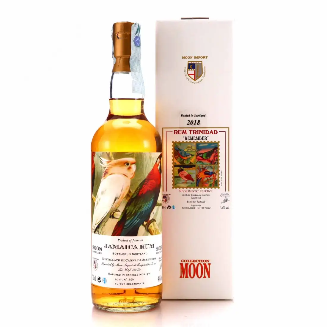 Moon Import Hampden & Monymusk Jamaica Rum 2008