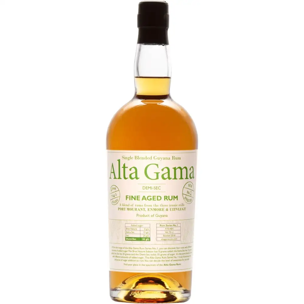 CRT Spirits Port Mourant & Enmore & Uitvlugt Alta Gama Demi-Sec Series No. 1