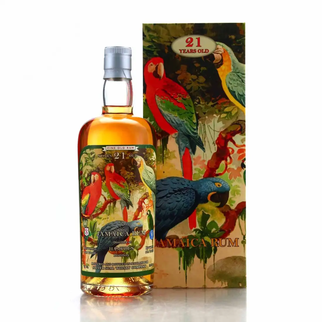 Silver Seal Hampden Jamaica Rum (Whisky Antique) 2000