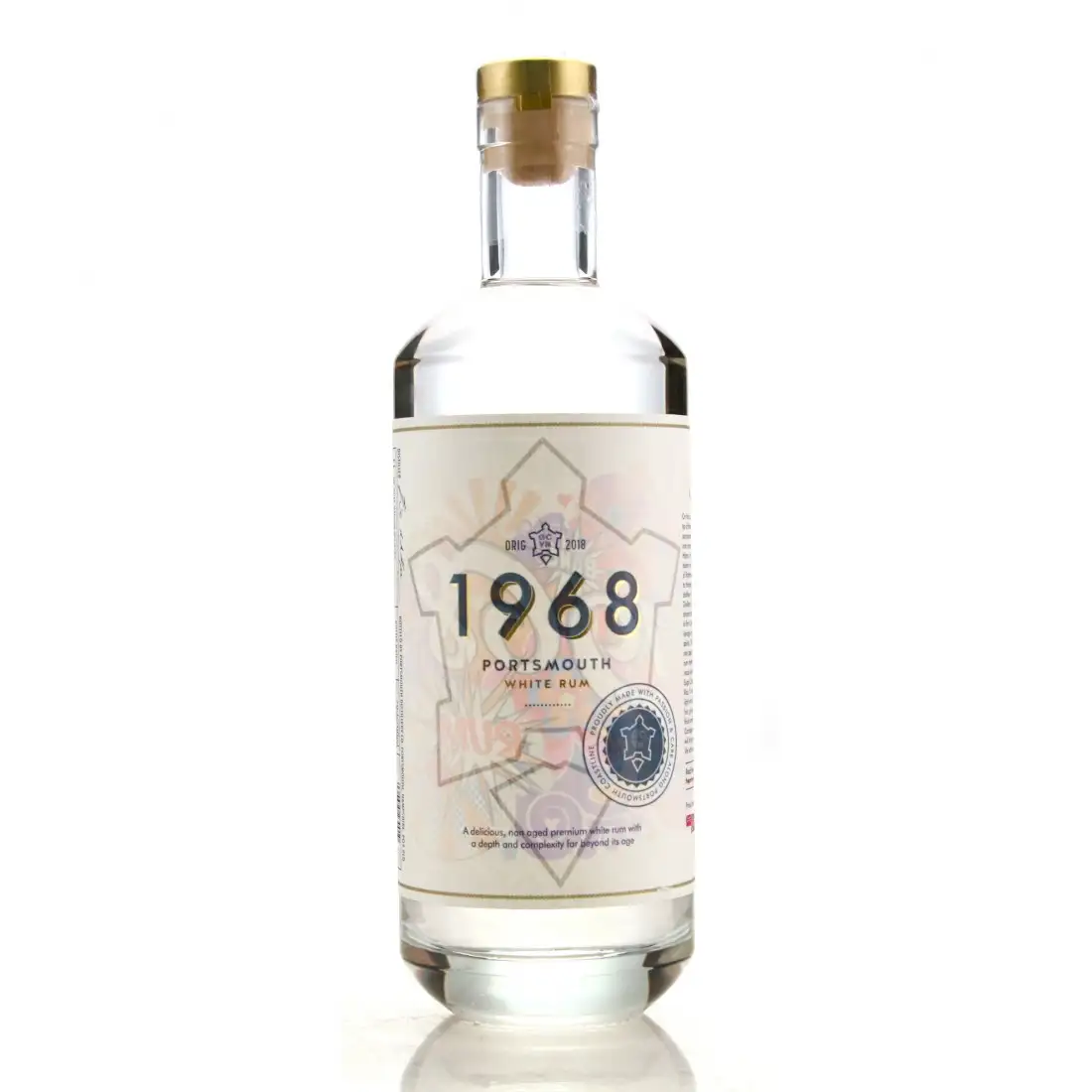 Portsmouth Distillery 1968 White Rum