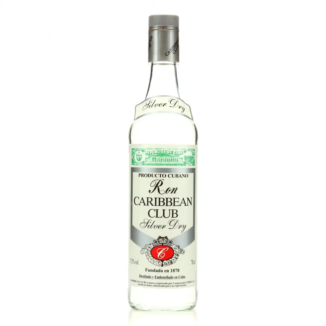 Santiago de Cuba Ron Caribbean Club Silver Dry