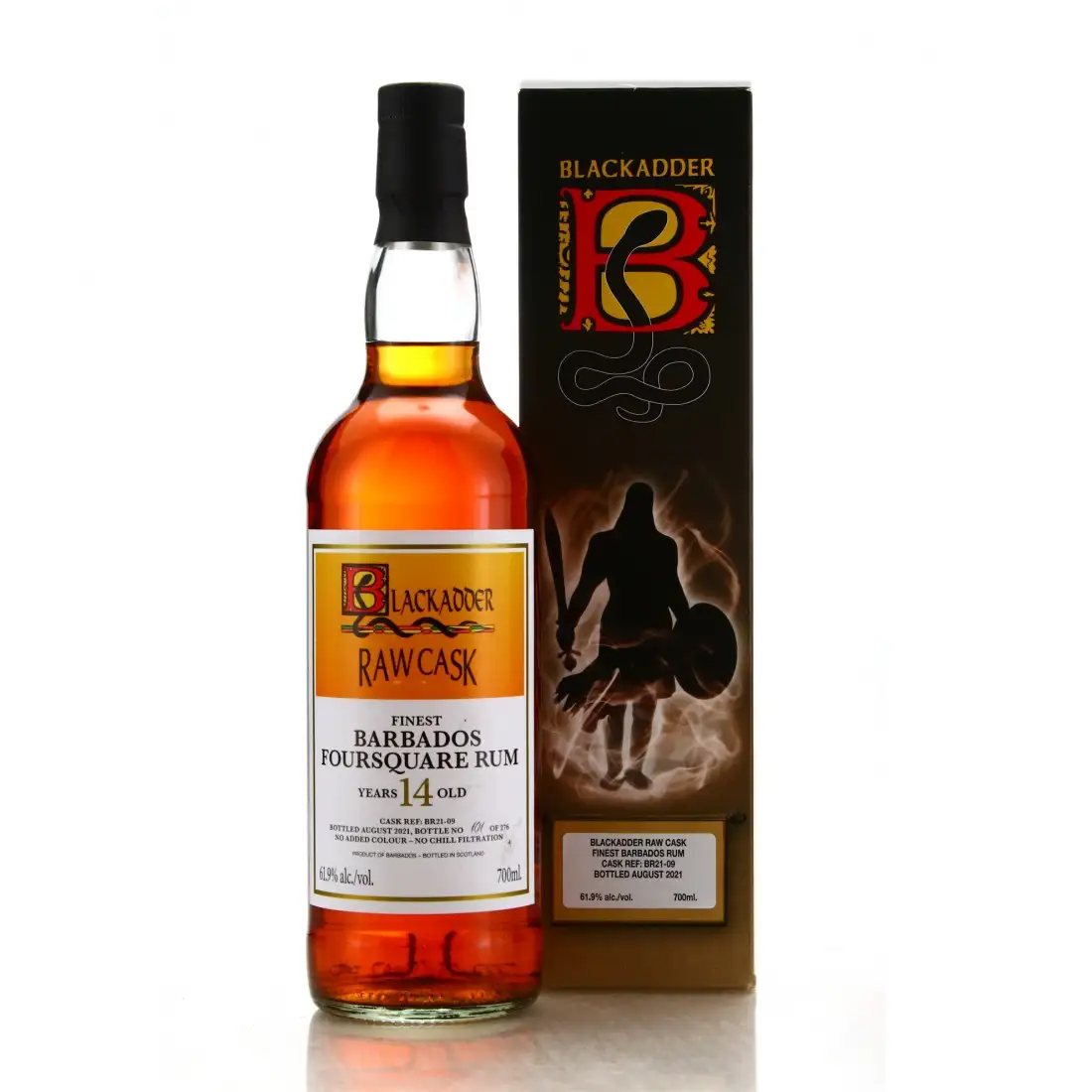Blackadder Foursquare Raw Cask Rum Finest Barbados 2007