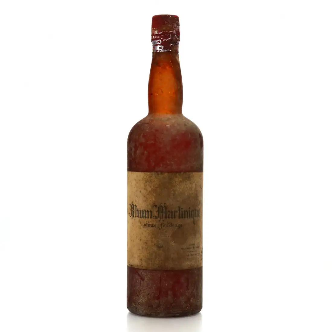 Maison Maurice Piquet Vieux Foudrage Rhum 1950s