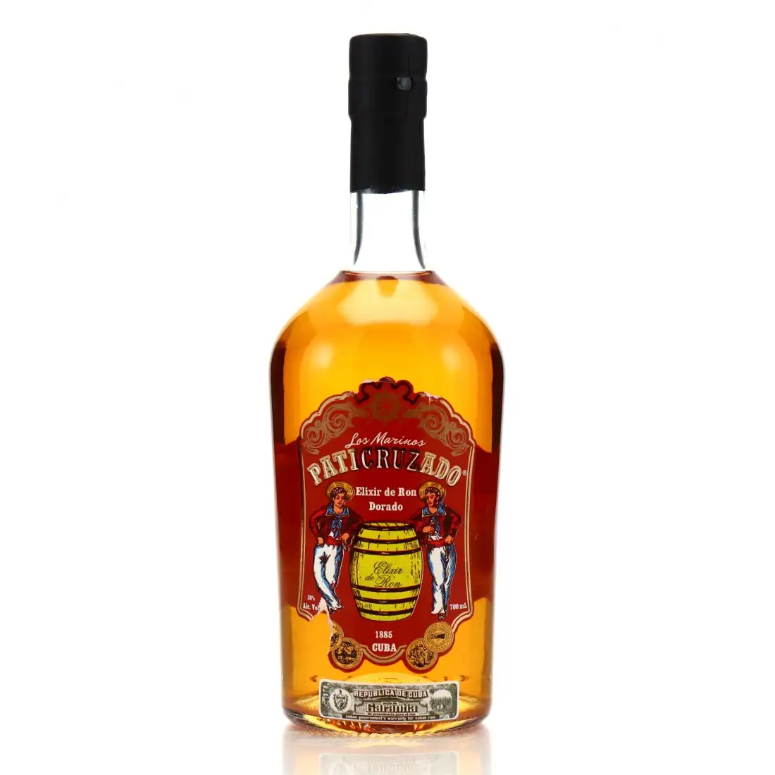 Ronera Matusalem Los Marinos Ron Palmas Paticruzado (Elixir de Ron Dorado)