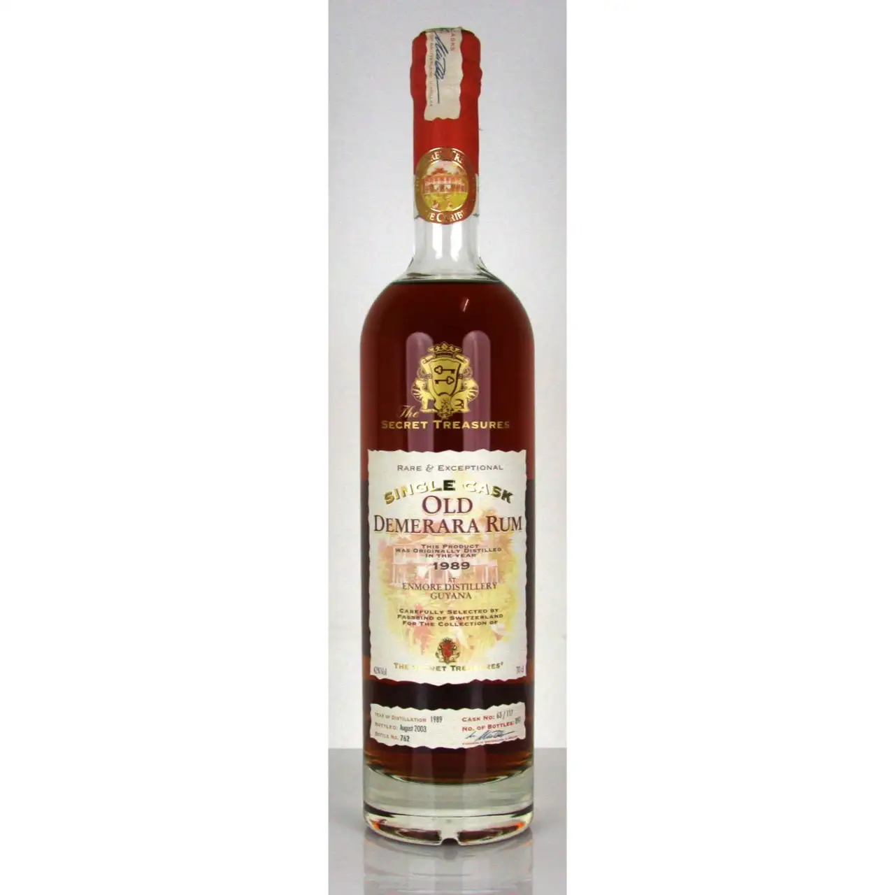 Secret Treasures Enmore Old Demerara Rum 1989
