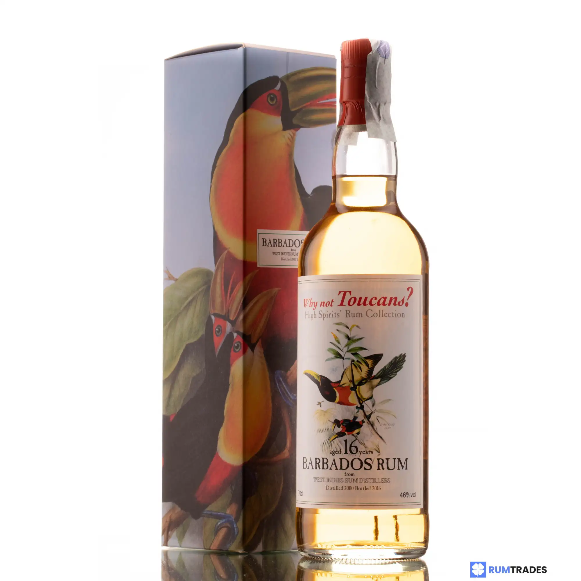 High Spirits Collection Barbados Rum (Why not Toucan?) 2000