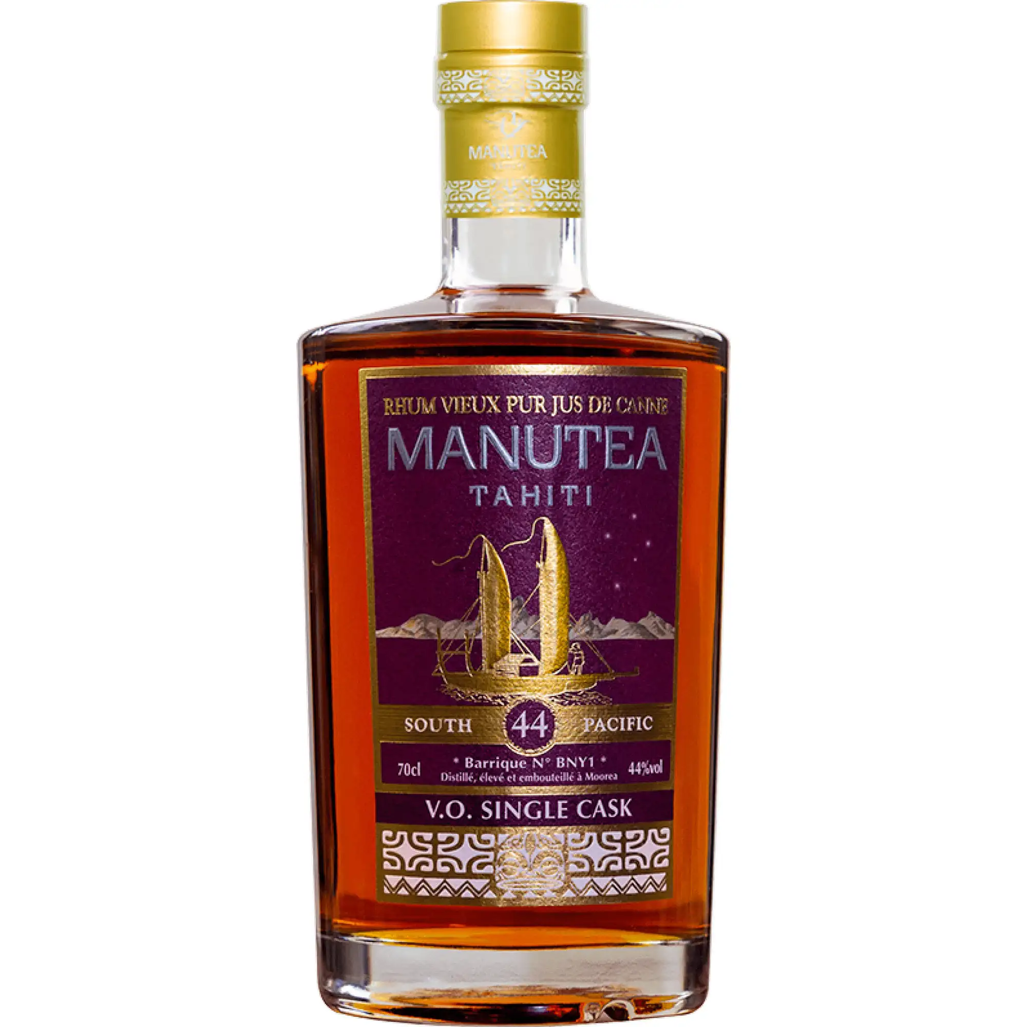 Manutea Rhum vieux Single cask Banyuls