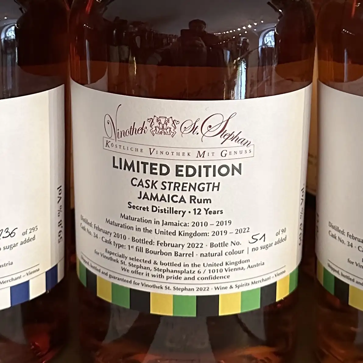 Vinothek St. Stephan Cask Strength Füllung 2010