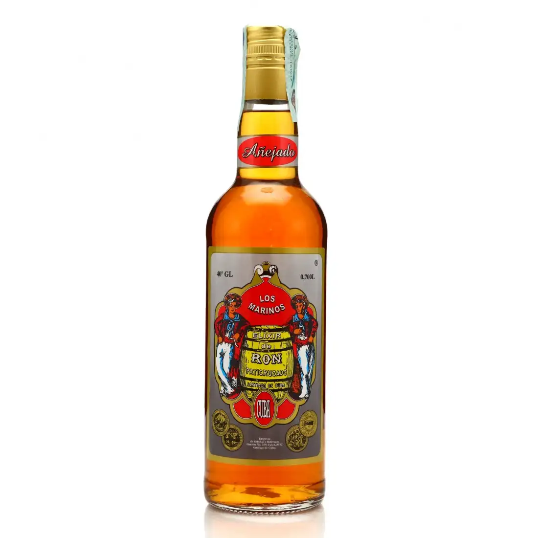 Ronera Matusalem Los Marinos Ron Palmas Paticru Zado Elixir de Ron Dorado
