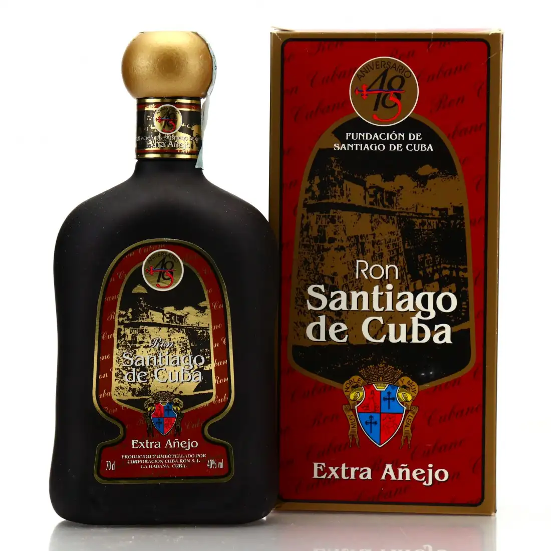 Santiago de Cuba Aniversario Extra Añejo (Red Label)