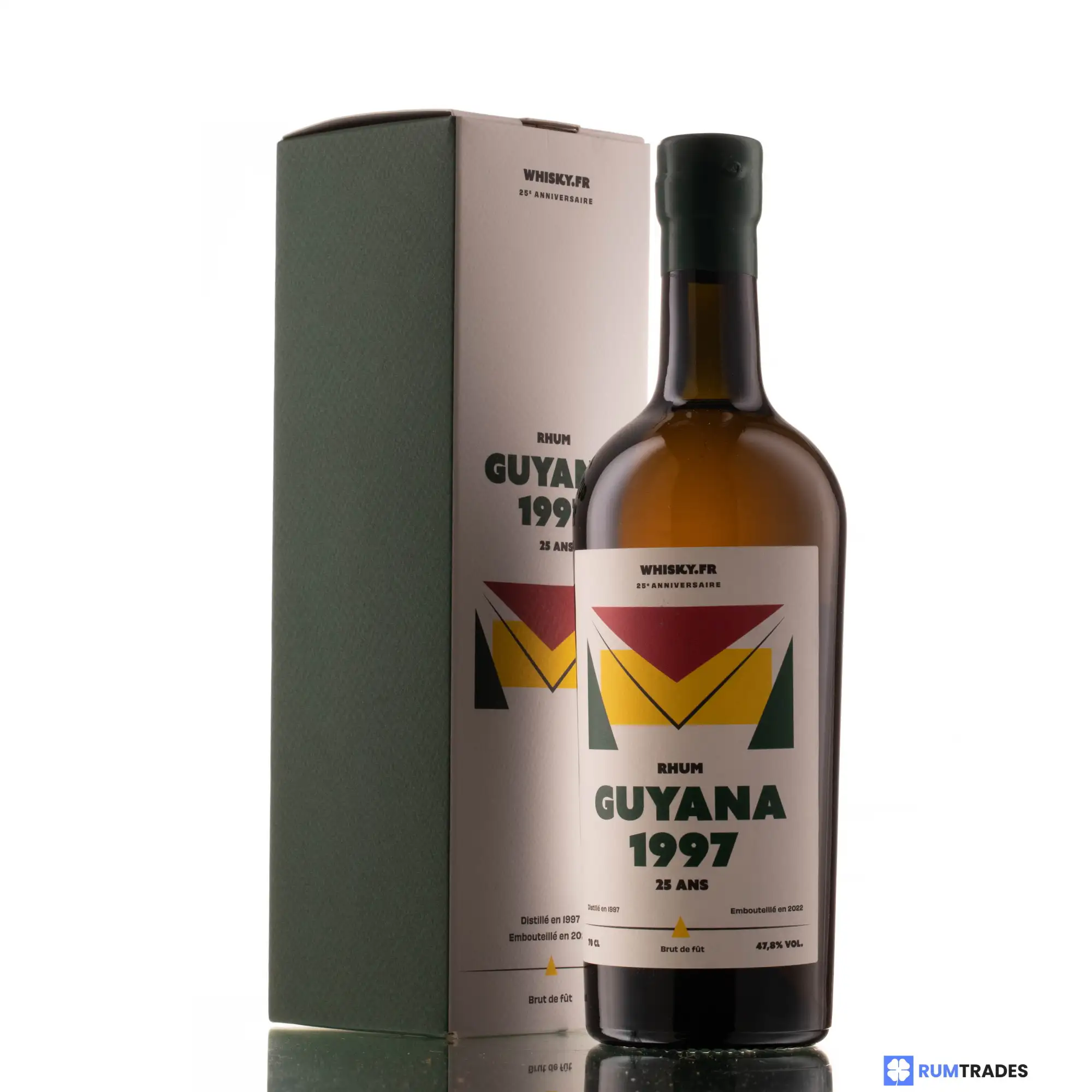 LMDW Port Mourant Guyana Flag Series (Whisky.fr 25th Anniversary) 1997