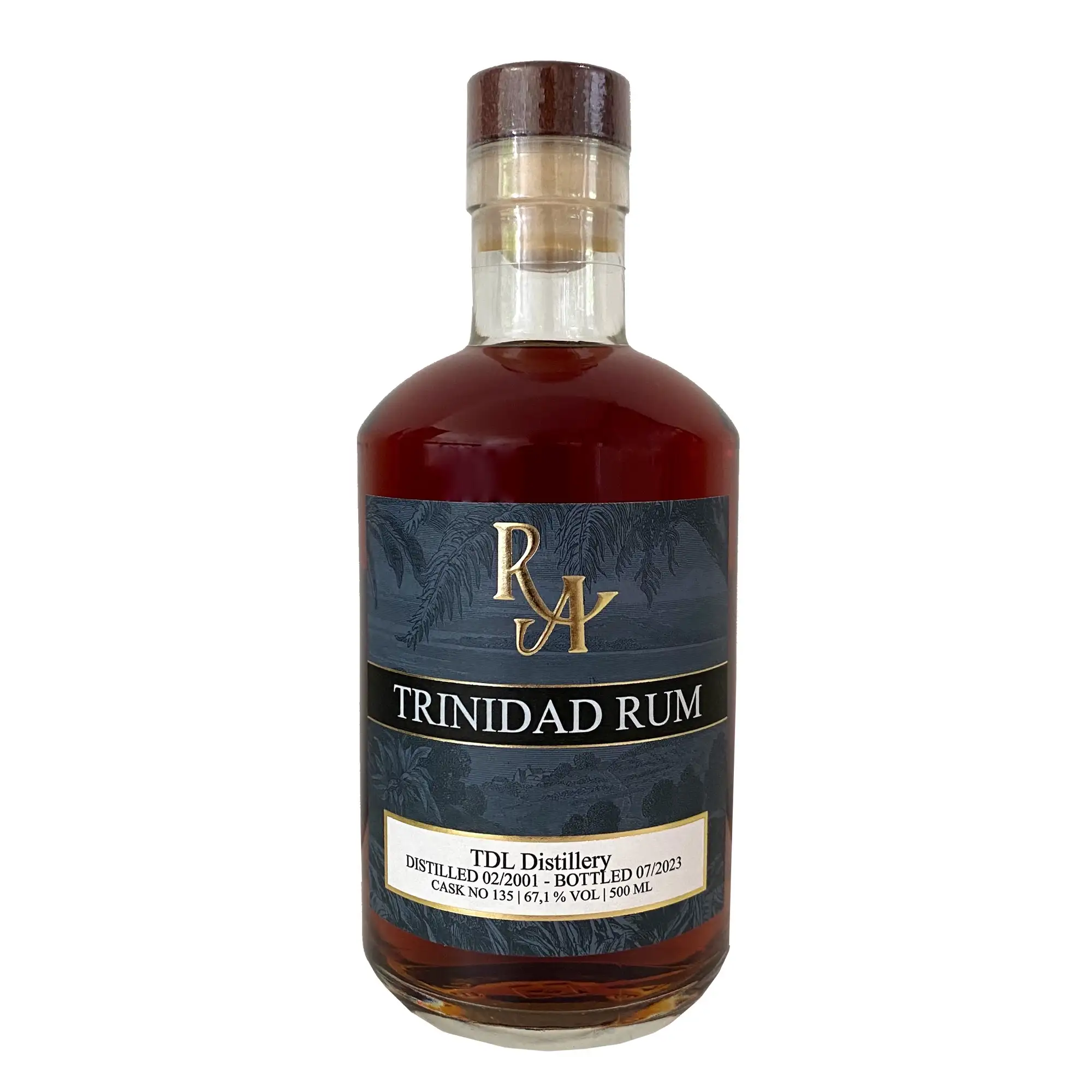 T.D.L RA Trinidad Rum 2001